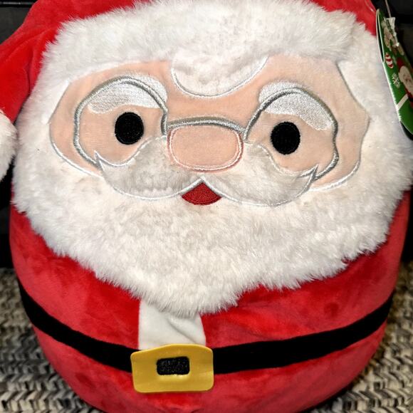 NWT Squishmallow Kellytoy 13" Nick Santa Claus Plush Pillow - Picture 2 of 6